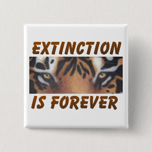 Chapa Cuadrada La extinción es forever