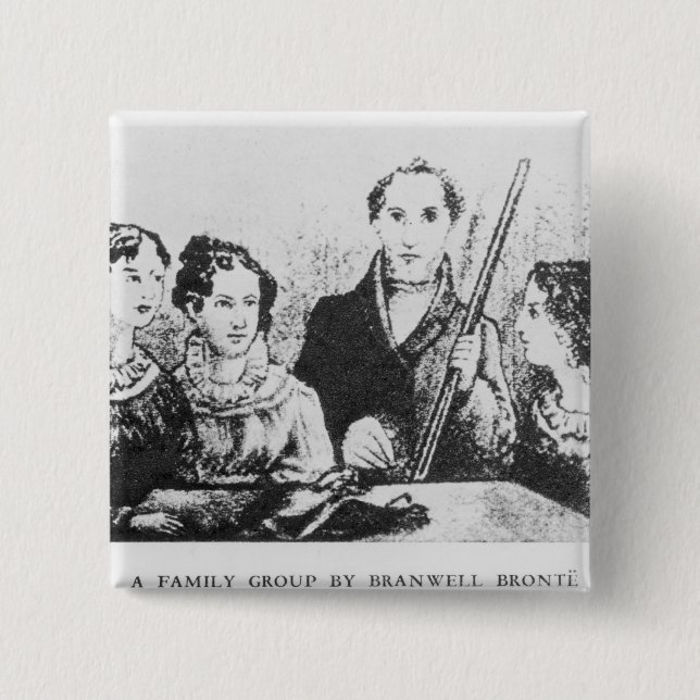 Chapa Cuadrada La familia de Bronte (Anverso)