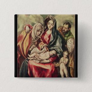 Chapa Cuadrada La familia santa