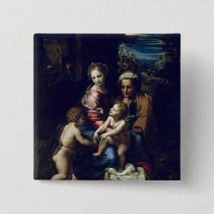 Chapa Cuadrada La familia santa c.1518