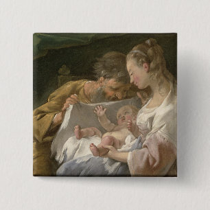 Chapa Cuadrada La familia santa, siglo XVIII