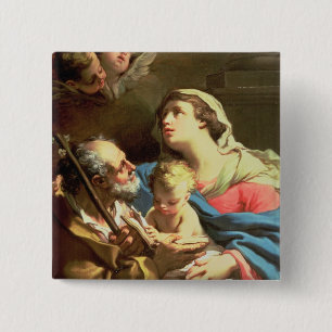 Chapa Cuadrada La familia santa, siglo XVIII