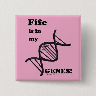 Chapa Cuadrada La Fiebre Está En Mis Genes