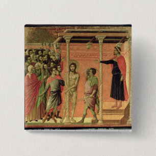 Chapa Cuadrada La flagelación, del altarpiece de Maesta