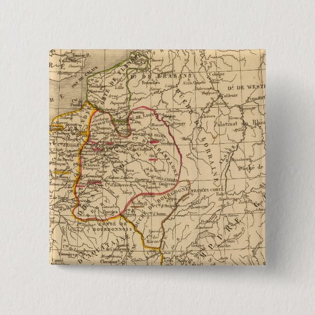 Chapa Cuadrada La France 1108 a 1180 (Anverso)