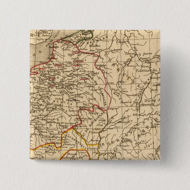 Chapa Cuadrada La France 1180 a 1223 (Anverso)