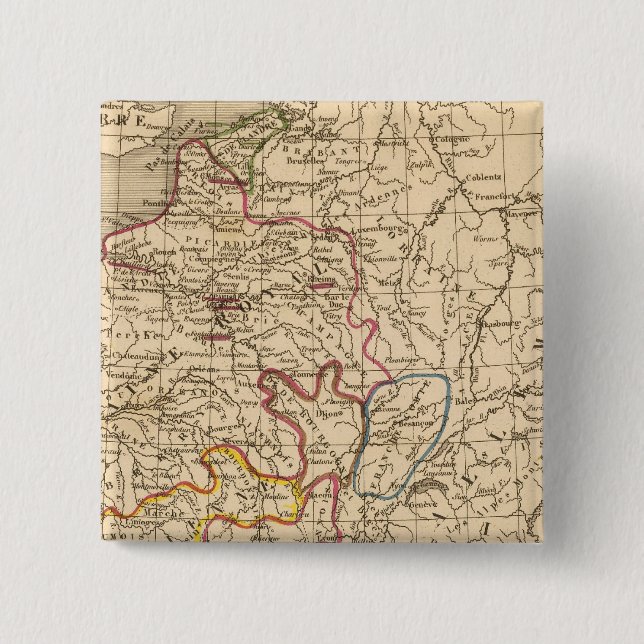 Chapa Cuadrada La France 1270 a 1328 (Anverso)
