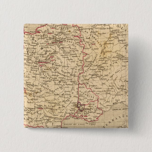 Chapa Cuadrada La France 1461 a 1483 (Anverso)