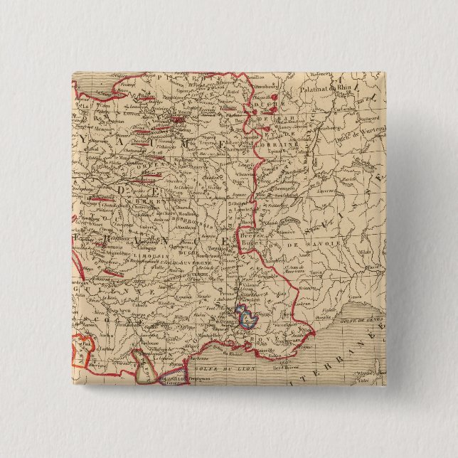 Chapa Cuadrada La France 1547 a 1589 (Anverso)