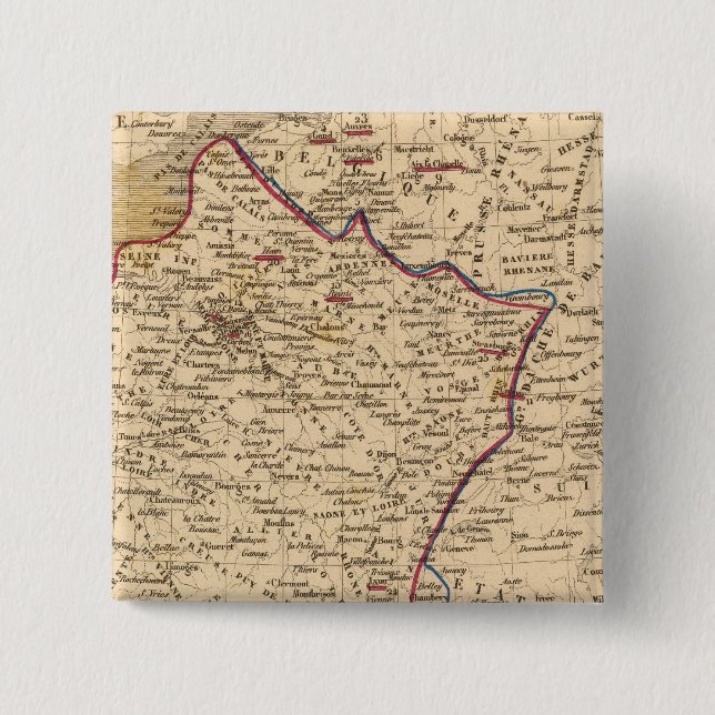 Chapa Cuadrada La France 1814 a 1840 (Anverso)