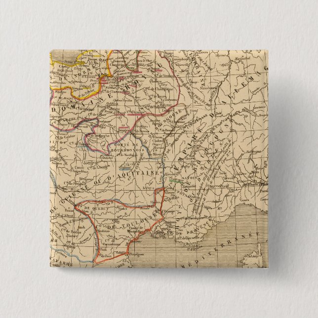 Chapa Cuadrada La France 996 a 1108 (Anverso)