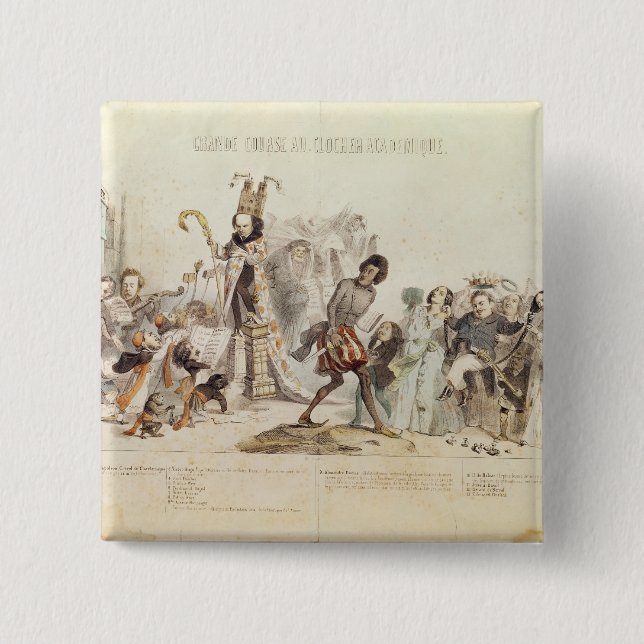 Chapa Cuadrada La gran competencia académica (Anverso)