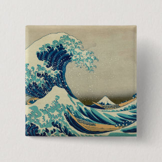 Chapa Cuadrada La gran ola de Kanagawa