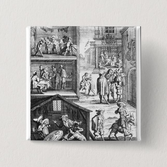 Chapa Cuadrada La gran plaga (Anverso)