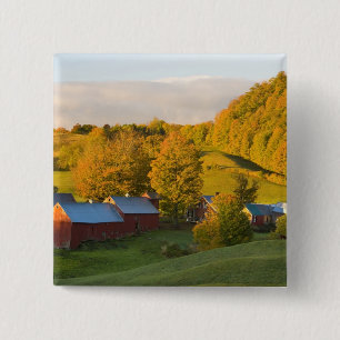 Chapa Cuadrada La granja Jenne en Woodstock, Vermont. Otoño. 2