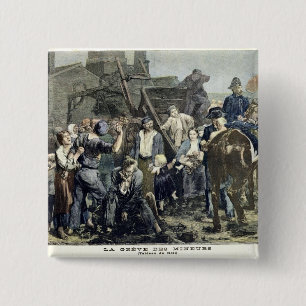 Chapa Cuadrada La huelga del minero en Carmaux