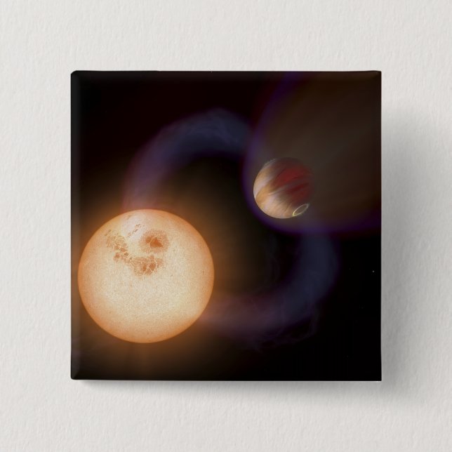 Chapa Cuadrada La impresión de un artista 2 (Anverso)