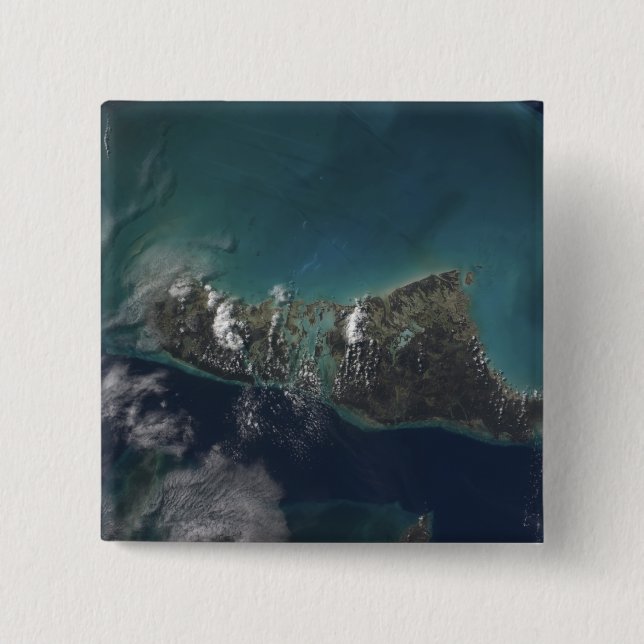 Chapa Cuadrada La isla Andros de las Bahamas (Anverso)