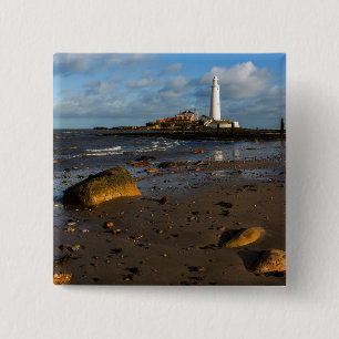 Chapa Cuadrada La isla el Whitley, Inglaterra de St Mary