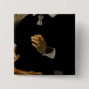 Chapa Cuadrada La lección de la anatomía del Dr. Nicolaes Tulp,