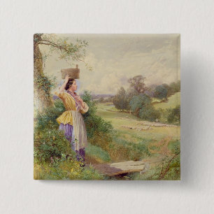 Chapa Cuadrada La lechera, 1860