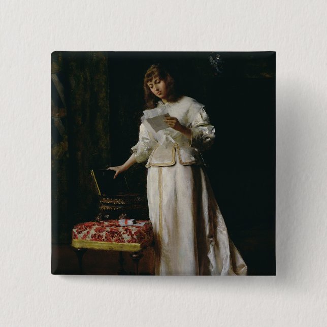 Chapa Cuadrada La letra de amor (Anverso)