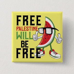 Chapa Cuadrada La libertad de la sandía palestina
