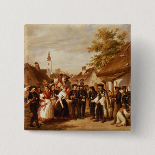 Chapa Cuadrada La llegada de la novia, 1856