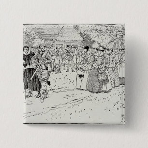 Chapa Cuadrada La llegada de las mujeres jovenes en Jamestown