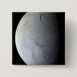Chapa Cuadrada La luna Enceladus de Saturn