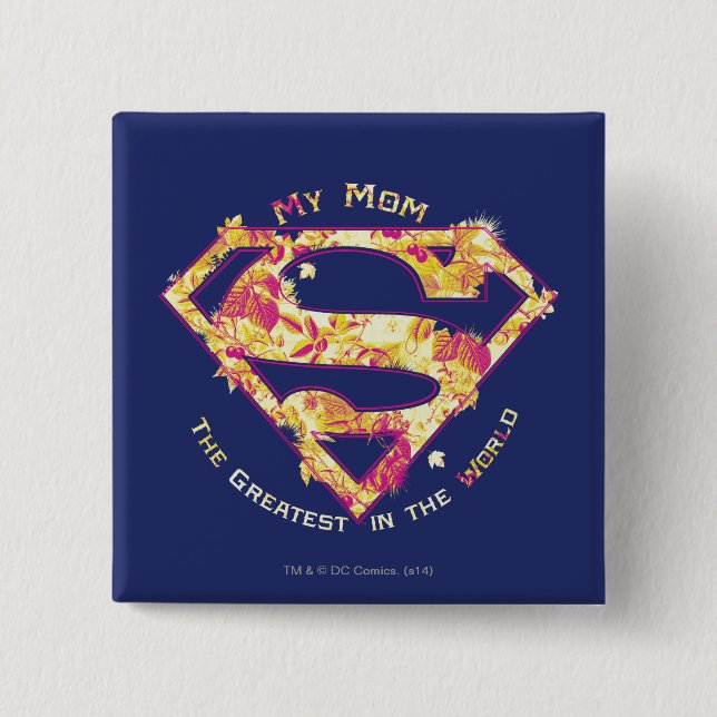 Chapa Cuadrada La madre más grande del mundo (Anverso)