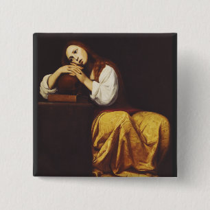 Chapa Cuadrada La Magdalena penitente por Giacomo Galli