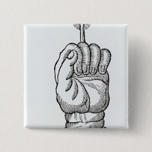 Chapa Cuadrada La mano de la gloria