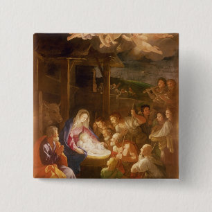 Chapa Cuadrada La natividad en la noche, 1640