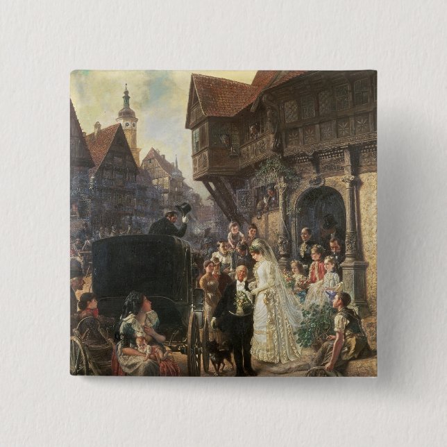 Chapa Cuadrada La novia, siglo XIX (Anverso)