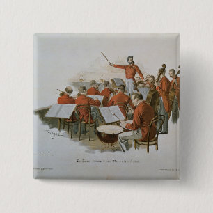 Chapa Cuadrada La orquesta de Juan Strauss en una bola de la