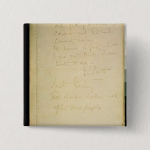 Chapa Cuadrada La página pasada de su diario, la Antártida