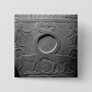 Chapa Cuadrada La paleta de Narmer