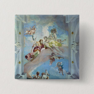 Chapa Cuadrada La partida de Venus de Adonis, 1707-08 (fresco)