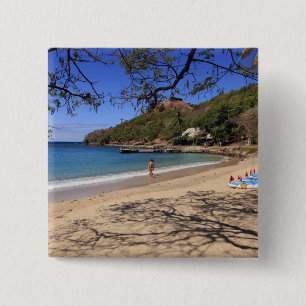 Chapa Cuadrada La playa en el Parque Nacional de la Isla del Palo