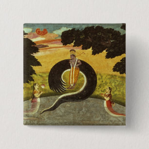 Chapa Cuadrada La presentación de Kaliya, Basohli, Pahari