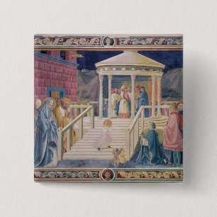 Chapa Cuadrada La presentación del Virgen María bendecido