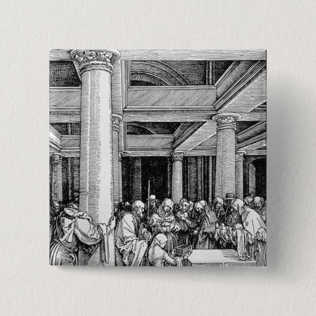 Chapa Cuadrada La presentación en el templo, c.1503/4 (Anverso)
