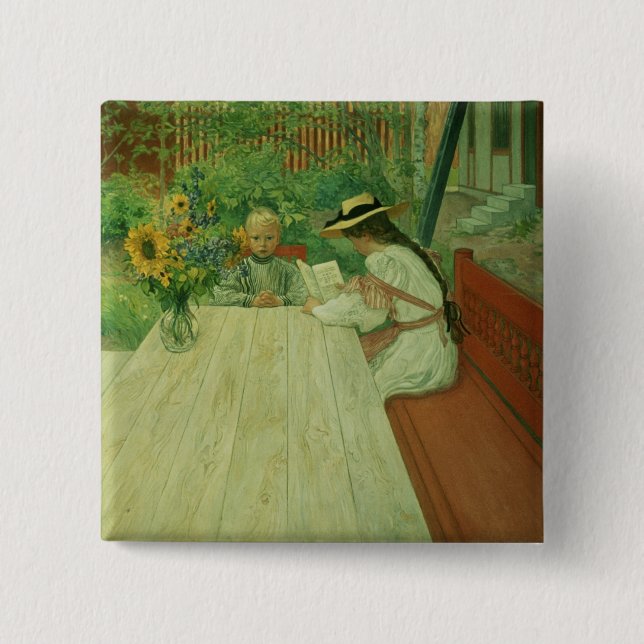 Chapa Cuadrada La primera Lesson, 1903 (Anverso)