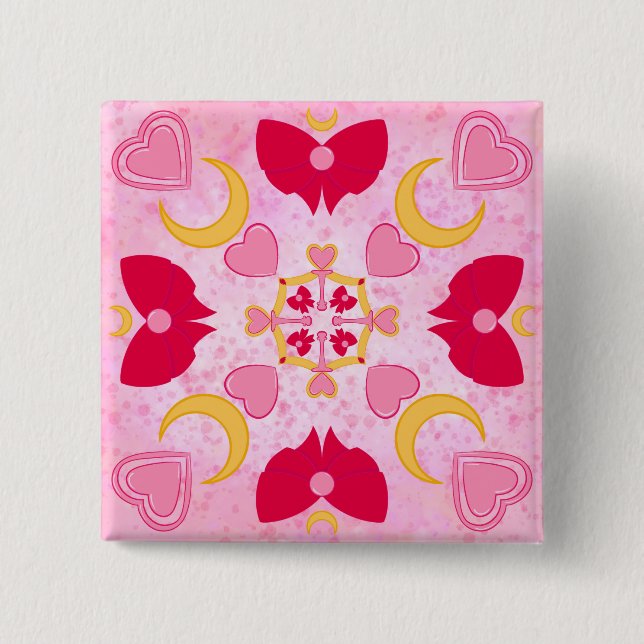 Chapa Cuadrada La princesa de la luna (Anverso)