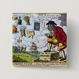 Chapa Cuadrada La progresión toxicológica, Juan Bull que mira