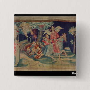 Chapa Cuadrada La quinta trompeta y las langostas