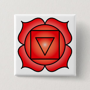 Chapa Cuadrada La raíz Chakra