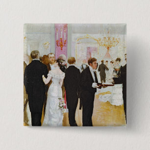 Chapa Cuadrada La recepción nupcial, c.1900