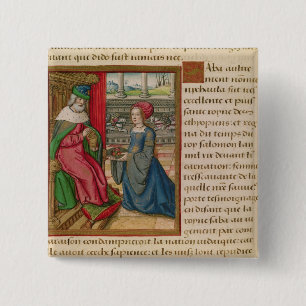 Chapa Cuadrada La reina de Sheba